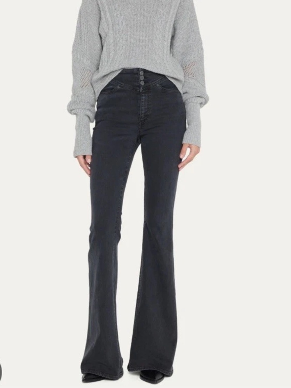 Veronica Beard Beverly Skinny Flare Jeans